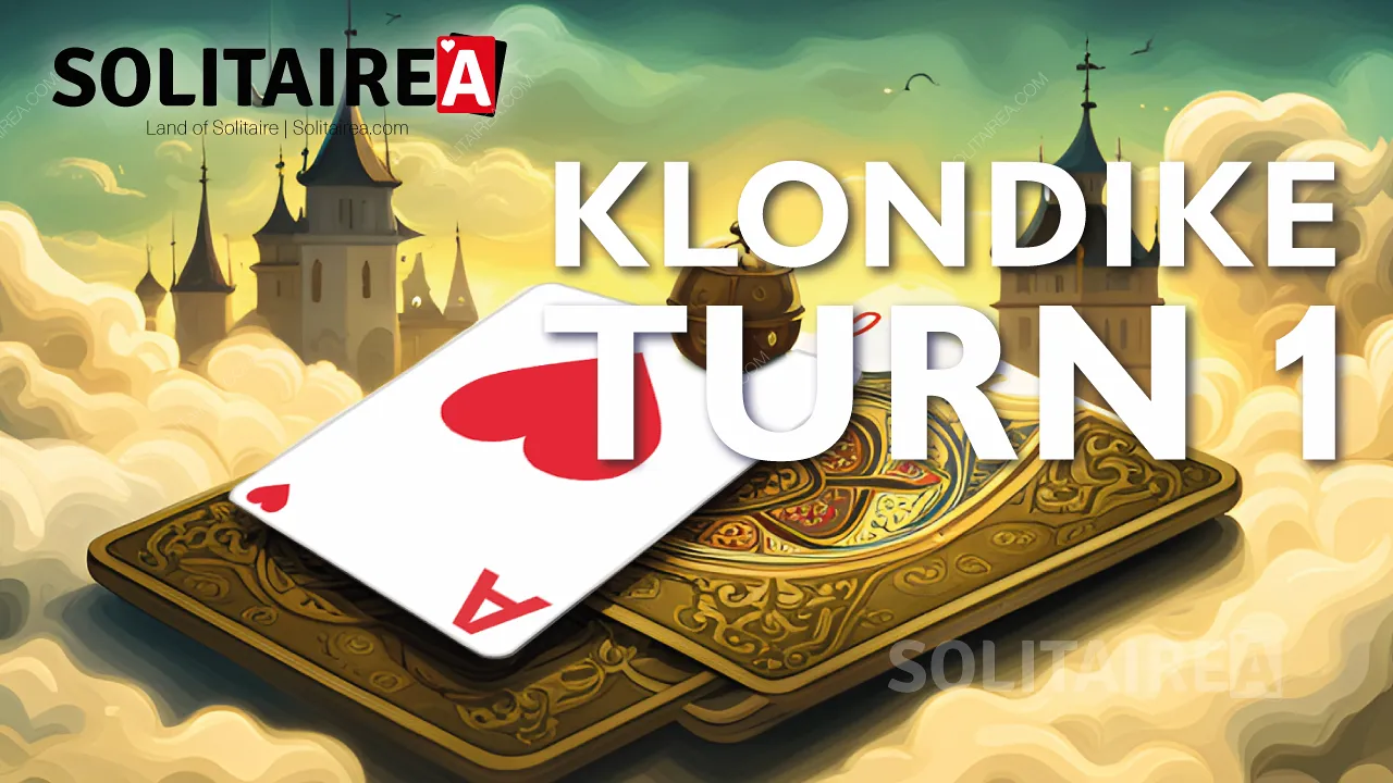 Klondike Solitaire Turn 1 est un jeu divertissant unique en son genre.