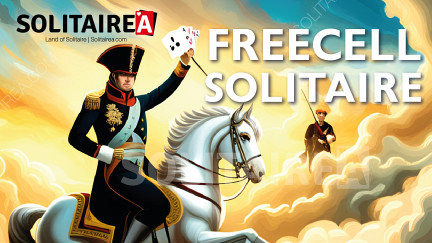 Jouez à FreeCell Solitaire et détendez-vous avec ce jeu de cartes gratuit